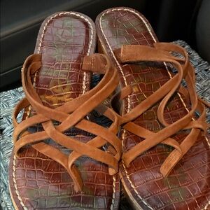 Brown Strappy Sandals